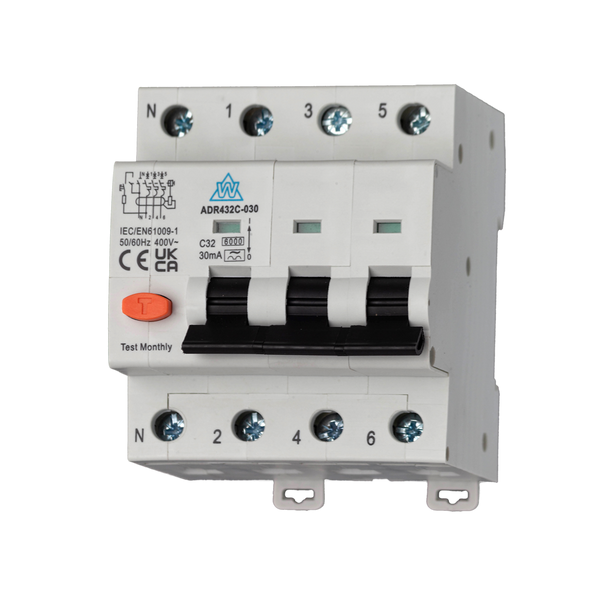 High Immunity Type A 4 Pole RCBO – ADR432C