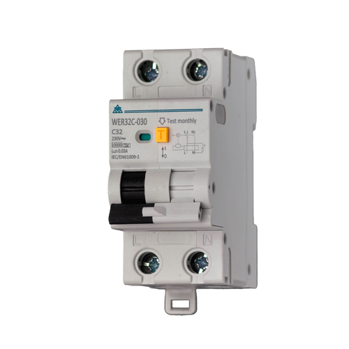 High Immunity RCBO – 32A C Curve, Type A, 30mA