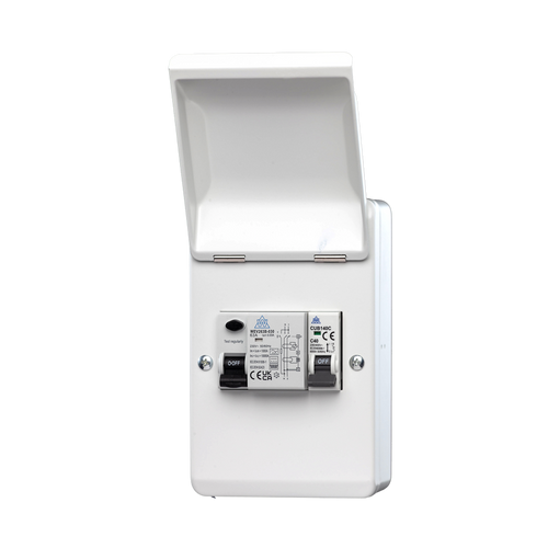 WEV Electric Vehicle Kit - 63A RCD plus 40A C MCB