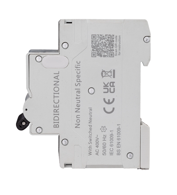 Pole RCBO – 6A B Curve, Type A, 30mA (WCED WFR406B-030)