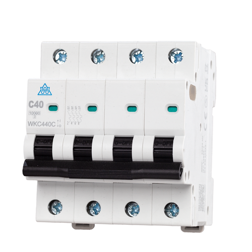 6A 4 Pole 10kA MCB B Curve – WKC406B