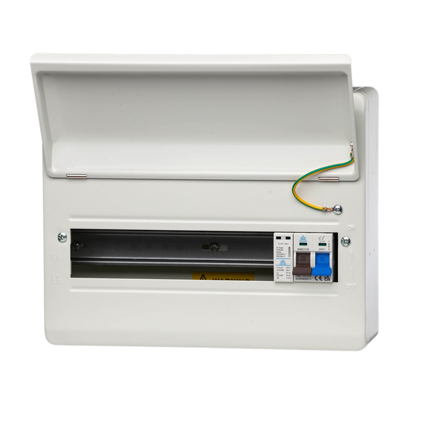 WME 16 Module Surge Protected Metal Enclosure – 100A Main Switch + SPD (WME16/SP)