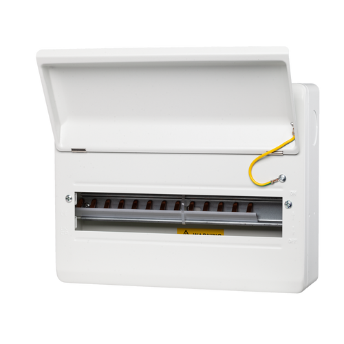 14 Way IP40 Metal Enclosure – For MCBs & RCBOs (WME14)