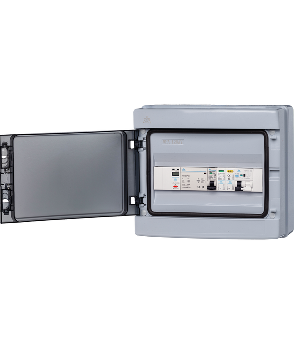 PME Consumer Unit – 40A MCB + SPD, IP65 (WPKPME08/SP) PME Consumer Unit – 40A MCB + SPD, IP65 (WPKPME08/SP)