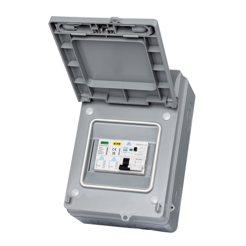 IP65 EV RCBO Kit – 32A B Curve A Type + Surge Protection (WPRC32BSP)