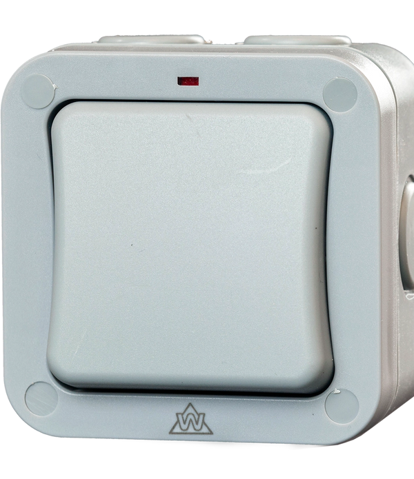20A Weatherproof IP65 1 Gang 2 Way Switch (WS1G2W) 20A Weatherproof IP65 1 Gang 2 Way Switch (WS1G2W)