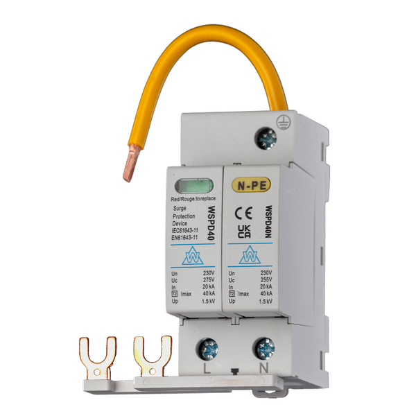 Surge Protection Device with Forked Busbars WSPD240Kit2