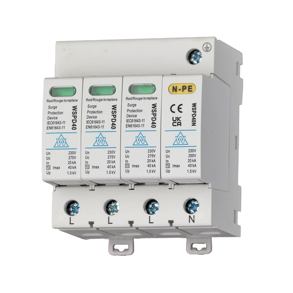 Three Phase 4 Pole Surge Protection Device WSPD440