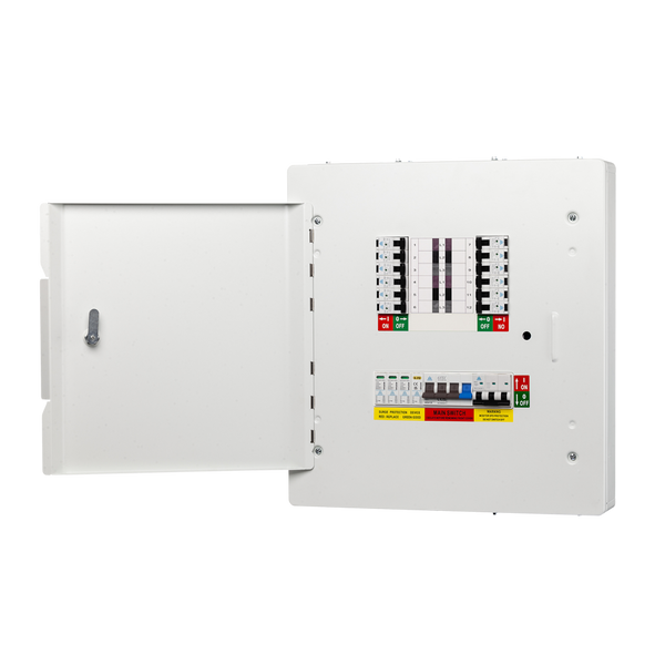 125A 3 Phase Distribution Board – 4 Way