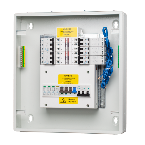 125A 3 Phase Distribution Board – 4 Way