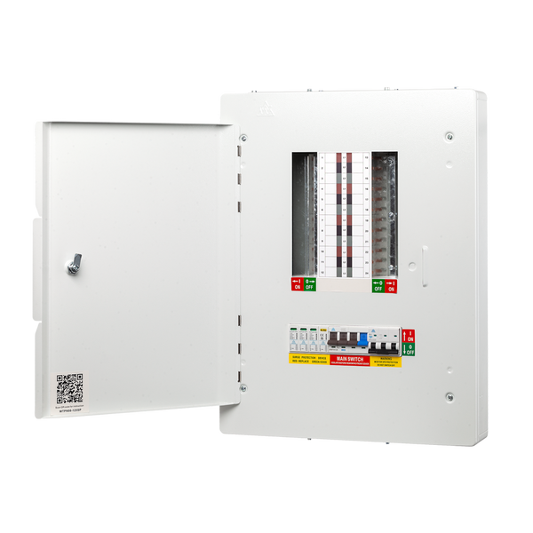125A 3 Phase Distribution Board – 4 Way