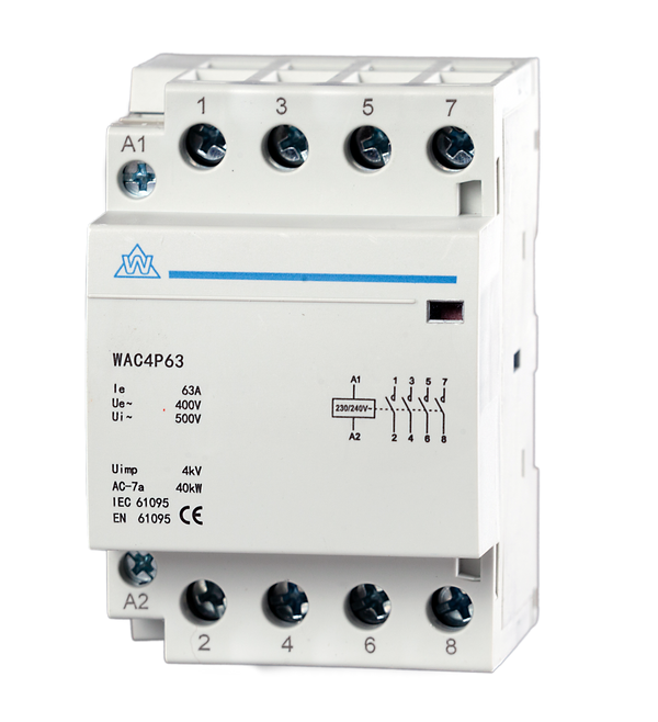 4 Pole Modular Contactors No. 125A WAC4P125
