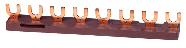 8 pin Forked Busbar for MCB/WKB TO SPD (OFFSET PINS) - (WERBB8)