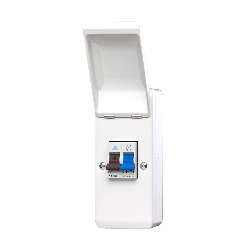 Metal Meter Isolation - 2 Way Double Terminal Main Switch - MEC2100