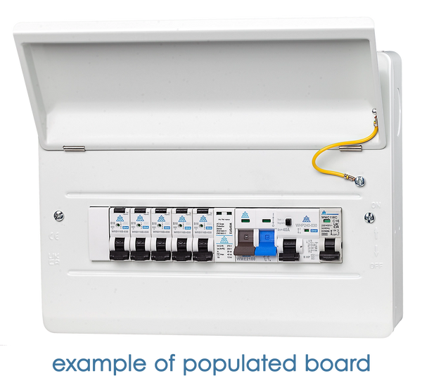Expandable Heat Pump Consumer Unit with Spare Ways – WME10/SPH