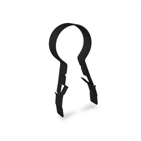 Linian SuperClip Black 15–18mm – Fire-Rated Cable Fixing Clip (Pack of 25) 1LSB1518