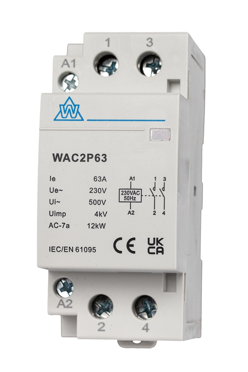 2 Pole Modular Contactor – 63 A