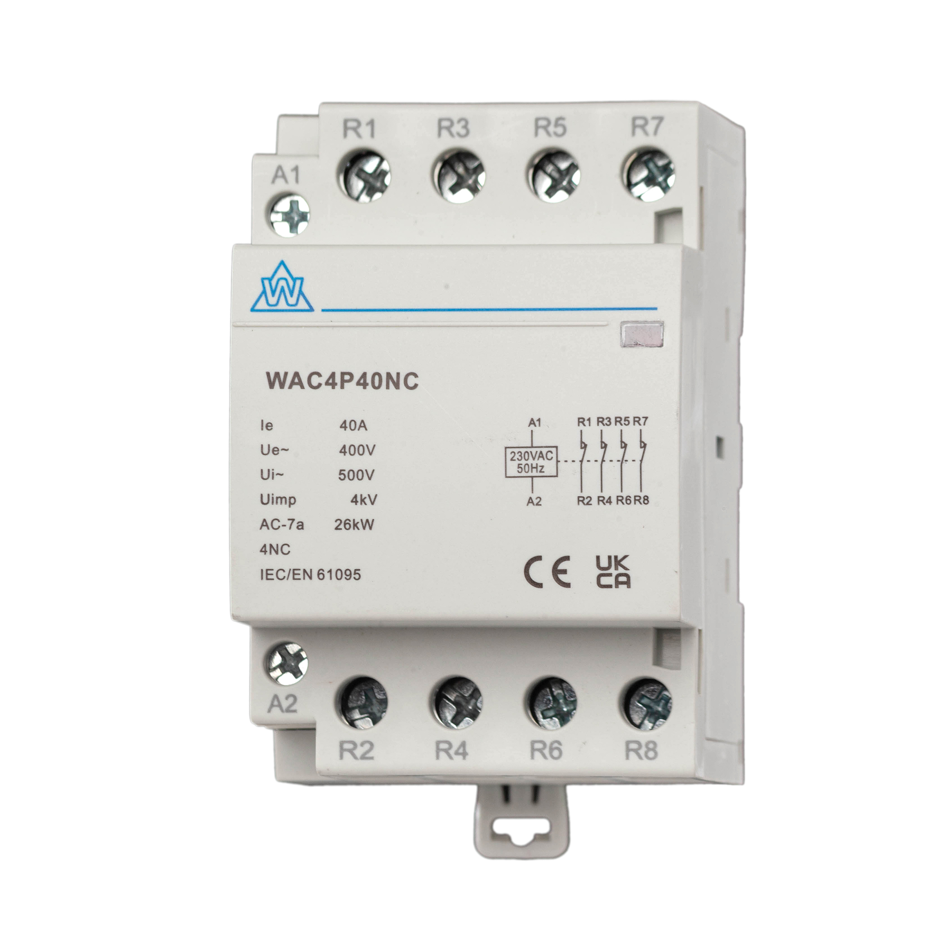 4 Pole Modular Contactor – 40 A