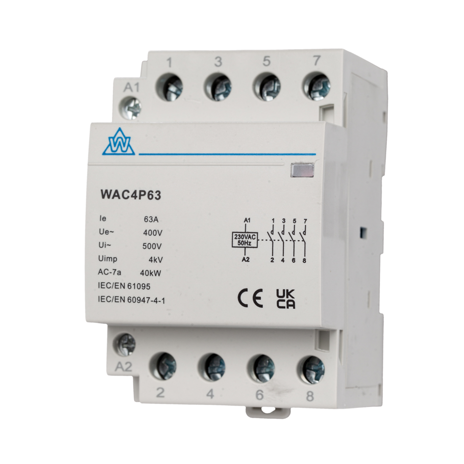4 Pole Modular Contactor – 40 A