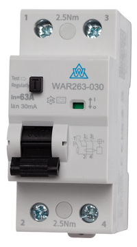 2 Pole Type A RCD – 80A High Immunity (WAR280-030)