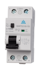 A Type Time Delay RCD – 63A 100mA, 2 Pole (WARTD263-100)