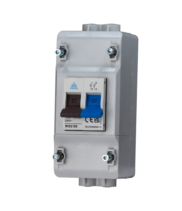 100A Plastic Meter Isolator WEC2100