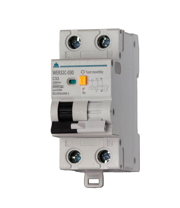 High Immunity RCBO – 32A C Curve, Type A, 30mA