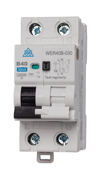WER High Immunity A Type RCBO's (Solar & EV)