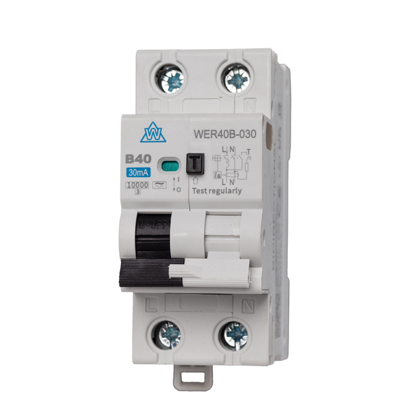 WER High Immunity A Type RCBO's (Solar & EV)