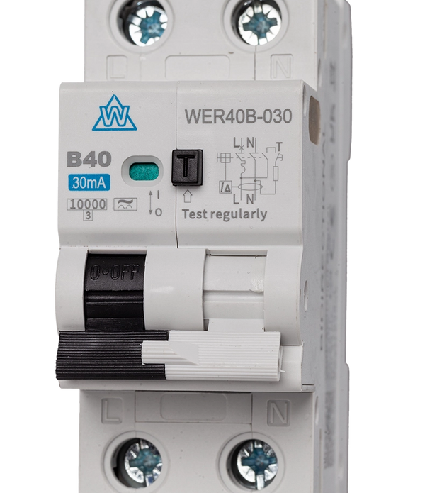 WER High Immunity A Type RCBO's (Solar & EV)