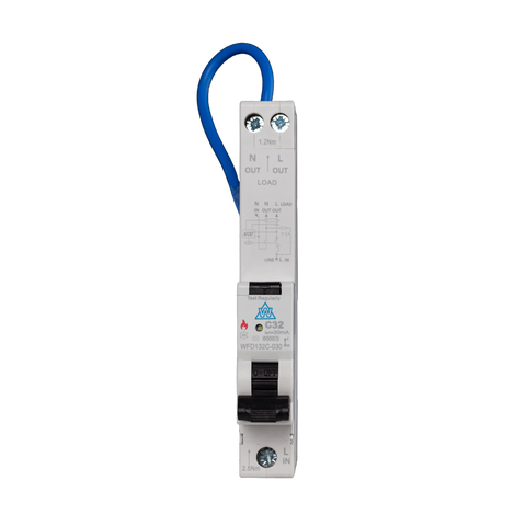 Arc Fault Detection A-Type RCBO – WFD140B-030 (40A, B Curve, 30mA)