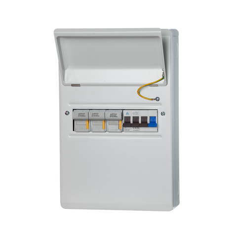 Metal Fuse Switch 4 Pole 125A with 3 Pole Fuseholder (WFMS/3P)