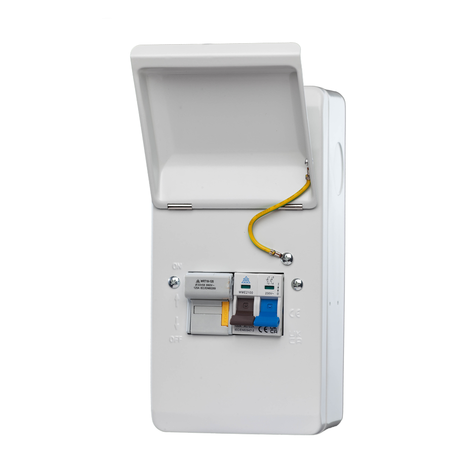 Metal Fuse Switch 100A with 3 × Fuses (WFMS100/3F)