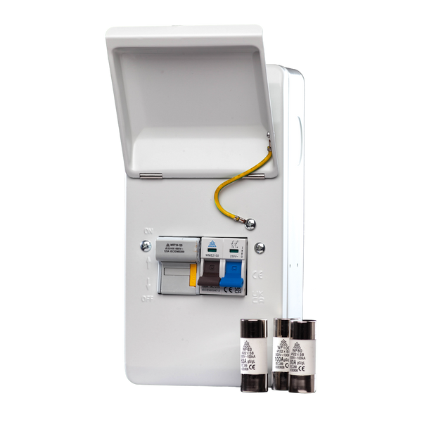Metal Fuse Switch with 100A MS & 3 x Fuses - WFMS100/3F