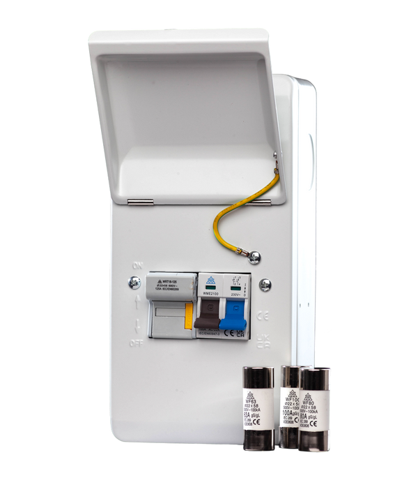 Metal Fuse Switch with 100A MS & 3 x Fuses - WFMS100/3F