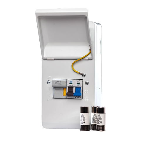 Metal Fuse Switch 100A with 3 × Fuses (WFMS100/3F)