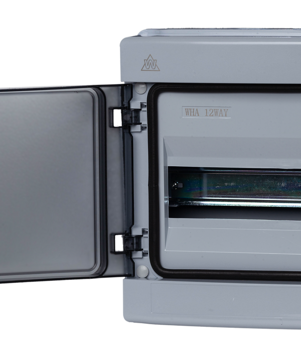 Empty Plastic IP65 Enclosure 4/8/12 Usable Ways