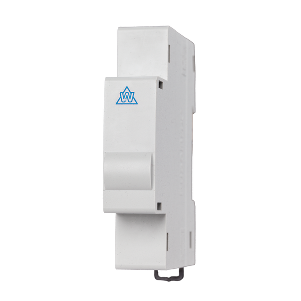 Plastic MCB Style DIN Mounted 1 Module Blank
