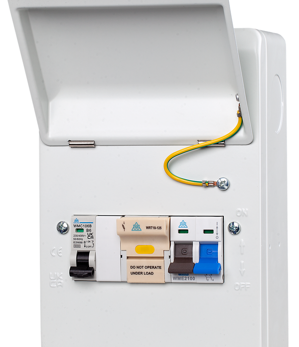 Solar Consumer Unit – 100A Main Switch + MCB + Fuse Holder (WME06-SOL)