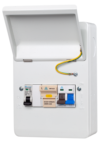 Solar Consumer Unit – 100A Main Switch + MCB + Fuse Holder (WME06-SOL)