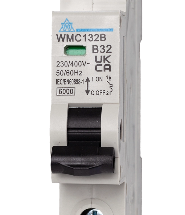 6kA MCB's 6-63A 1 Pole B/C Curve