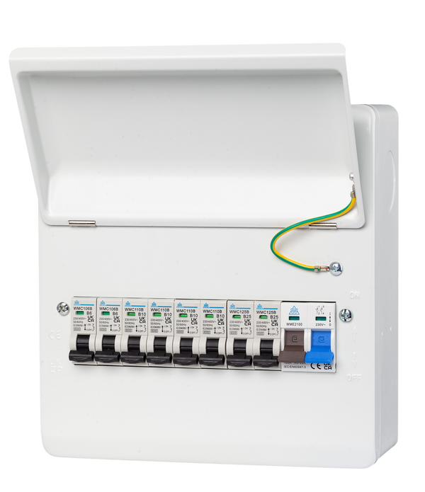 8 Useable Way Consumer Units