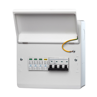 3 Phase Type 2 Surge Protection Unit – 40A MCB, Metal IP40 (WMCUSP440C)