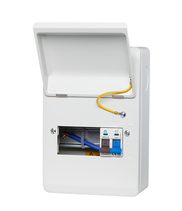 Main Switch Consumer Unit – WME06/MS100 (6 Module, 100A)