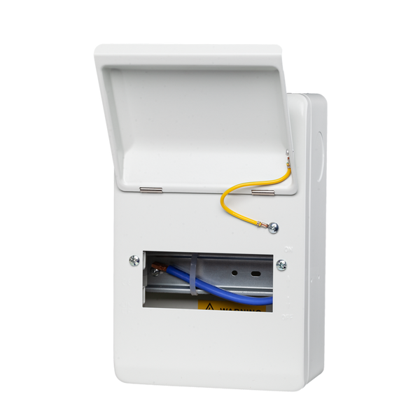 6 Way IP40 Metal Enclosure – For MCBs & RCBOs (WME06)