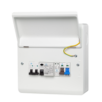 10 Way Heat Pump Consumer Unit with Type B HP RCD + RCBOs (WME10/HP40R25)