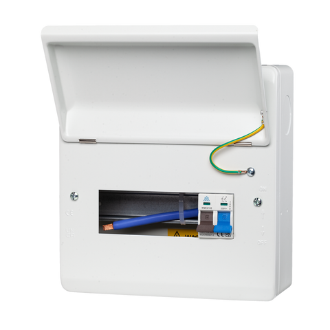 Main Switch Consumer Unit – WME08/MS100 (8 Module, 100A)