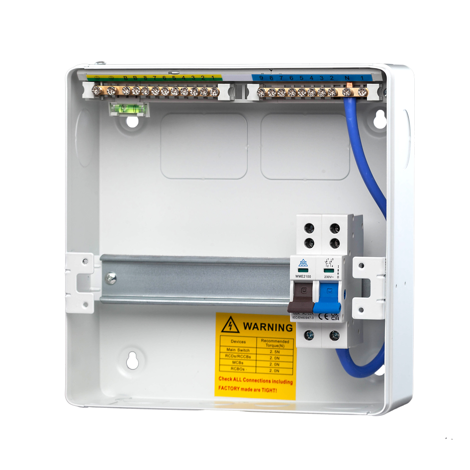 Main Switch Consumer Unit – WME10/MS100 (10 Module, 100A)