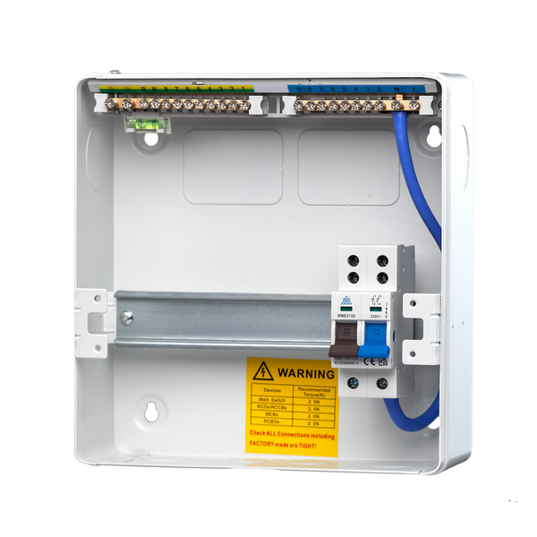 Main Switch Consumer Unit – WME10/MS100 (10 Module, 100A)