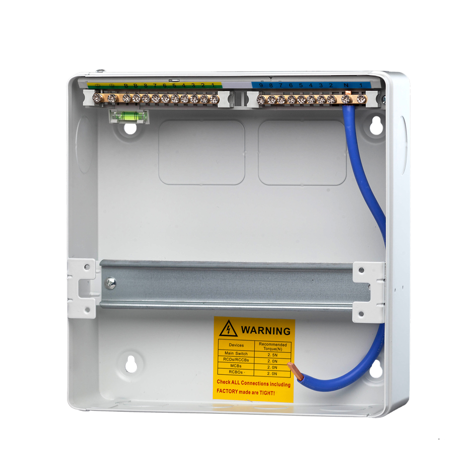 10 Way IP40 Metal Enclosure – For MCBs & RCBOs (WME10)